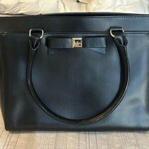 Black Kate Spade over the shoulder bag